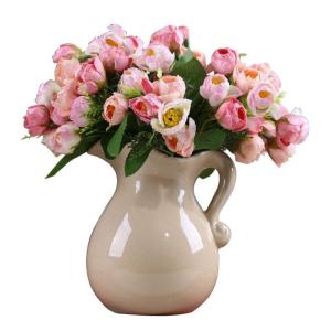 HGVVNM American Country Ceramic Milk Jug Vase Creative Living Room Countert