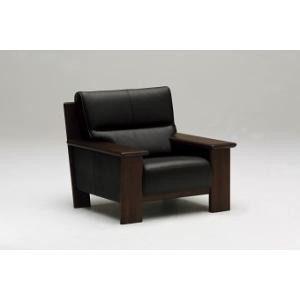 カリモク家具（KARIMOKU FURNITURE） カリモク 本革1Pソファー