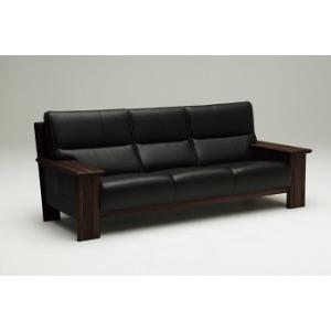 カリモク家具 カリモク 本革3Pロングソファー ZU4863N353 張り込み