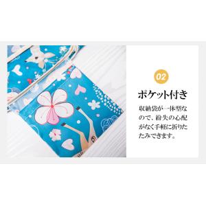 エコバッグ 折りたたみ コンパクト レジ袋 シ...の詳細画像4