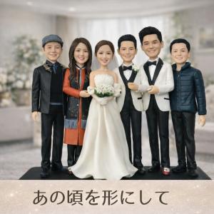 似顔絵フィギュア 人形 手作り粘土肖像 誕生日...の詳細画像2