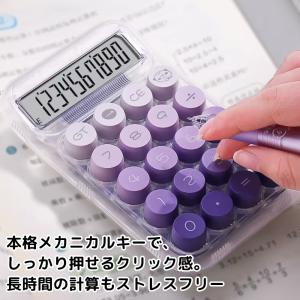 SNS話題 電卓 おしゃれ 10桁 卓上 10...の詳細画像5
