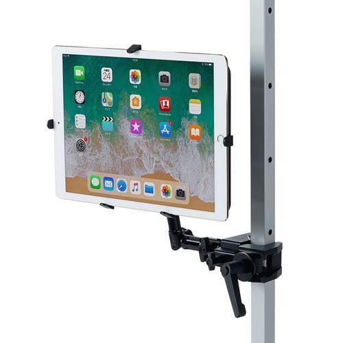 サンワサプライ CR-LATAB27 9.7〜13インチ対応iPad・タブレット用支柱取付けアーム