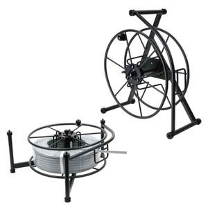 ジェフコム デンサン VH-4400B 縦横兼用リール(ブレーキ付) (64018357)