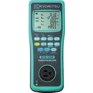 共立電気計器 6206 電気備品定期点検試験器 計測器 電気 電流 電圧 テスター (20002738)｜yorozu-depo