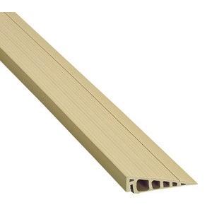 ジェフコム 段差モール（ケーブル収納タイプ） ブラウン