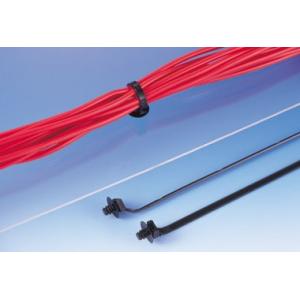 ヘラマンタイトン OS160-FT5-HSW プッシュマウントタイ 黒 耐熱 耐候 100本入 (4...