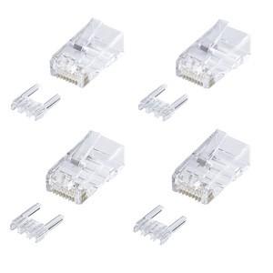 サンワサプライ カテゴリ6RJ-45コネクタ（単線用） ADT-6RJ-10N