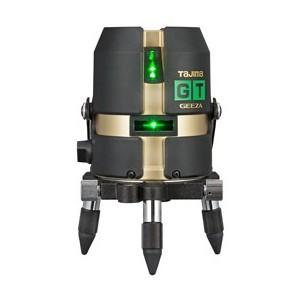 タジマ GT3G-ISET グリーンレーザー 墨出し器 GT3G-I  本体+受光器+三脚 矩・横【...