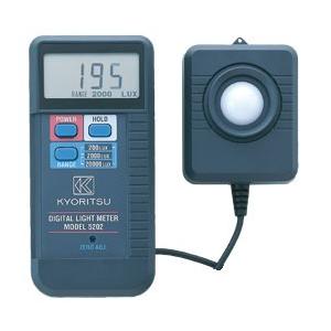 共立電気計器 MODEL 5202 デジタル照度計 計測器 電気 電流 電圧 テスター (20000340)@｜yorozu-depo
