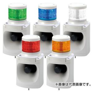 パトライト RFT-100A-R 赤 AC100V 電子音内蔵LED回転灯 (80063316