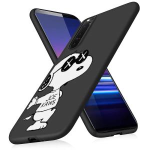 Xperia 5 ii ケース スヌーピー スマホケース カバー