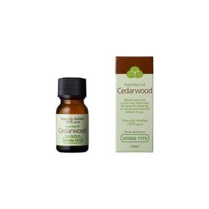 アロマベラ エッセンシャルオイル セダーウッド10ml 日本香堂 aroma vera 母の日 ギフトに プレゼントに