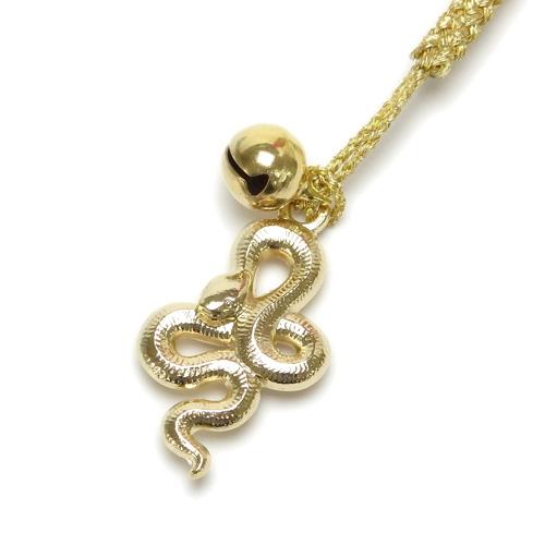 メール便 午年 開運 金色 干支 根付 ストラップ ゴールドカラー うまどし 馬年 へび 十二支 え...