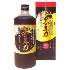 堤酒造 発酵黒豆エキス 発酵黒大豆搾り 720ml 麹発酵 黒豆 黒
