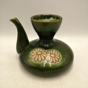 燗瓶 織部菊 かんぴん 熱燗 お酒 陶器 徳利 : よろづや百貨 Yahoo店