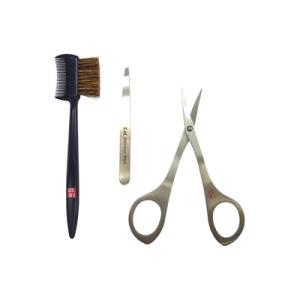 【ゆうメール対応】貝印 匠創 メンズアイブローセット HC-1216　ステンレス刃物鋼　毛抜き　眉の...