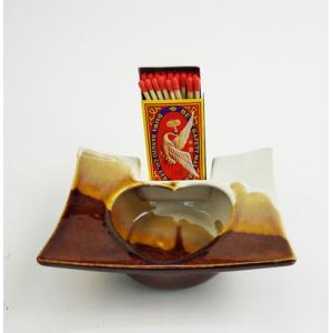 昭和レトロ マッチ立て付灰皿 No2 B品 : よろづや百貨 Yahoo店 - 通販