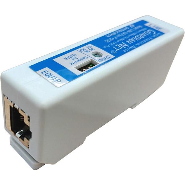 サンコーシヤ LAN用SPD LAN-CAT5e-P+II(R) 劣化判定機能搭載 放流形 PoE対...