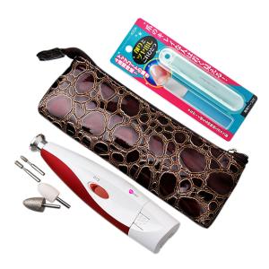 マニクイックデラックス MQ702 電動 爪磨き 爪切り 爪やすり 介護用