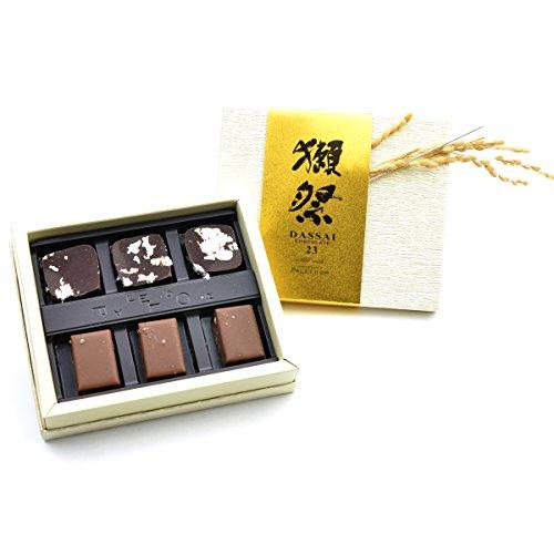 獺祭ショコラ 磨き二割三分使用 チョコレート 6個入り [ショップバッグ付き] バレンタイン ギフト...