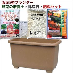 実の成る野菜用の栽培セット