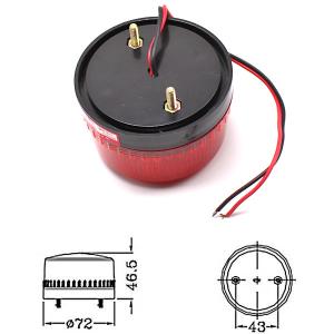 LED 点滅灯 AC100V レッド 警告灯 ...の詳細画像2