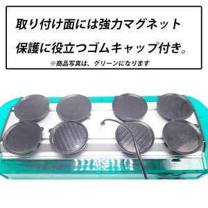LED 回転灯 緑 パトランプ 12V/24V...の詳細画像3