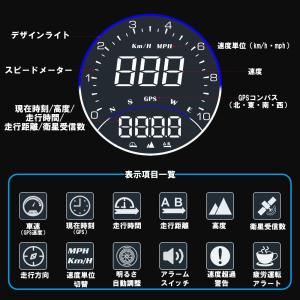 ヘッドアップディスプレイ HUD 車載用 GP...の詳細画像2