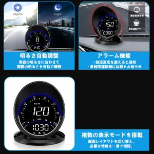 ヘッドアップディスプレイ HUD 車載用 GP...の詳細画像3