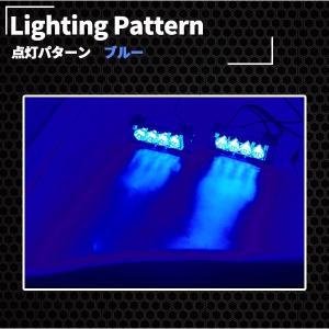 LED パトランプ 12-24V フラッシュラ...の詳細画像1