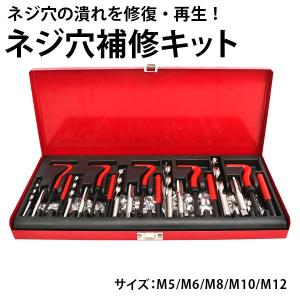 タップダイスセット 110点セット 工具 ねじ切り ネジ穴 ネジ山 修正