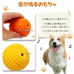 犬 噛むおもちゃ ボール 歯磨き はみがき 犬...の詳細画像2