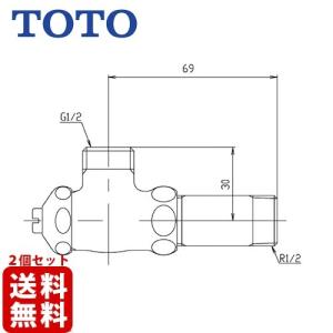 TOTO TL4CU TOTO アングル形止水栓 ドライバー式 アクアshop - 通販 - Yahoo ショッピング