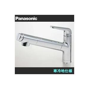 Panasonic パナソニック キッチン混合水栓 サラサラワイドシャワー 浄水器一体型 QS06F...