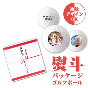 10個以上でご注文下さい 名入れ 熨斗パッケージ オリジナル ゴルフボール ( １球 )