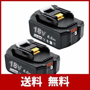 None Akkopower マキタ 18v バッテリー bl1860b 6.0Ah マキタ18v互換 バッテリーBL1830 BL1840 BL18