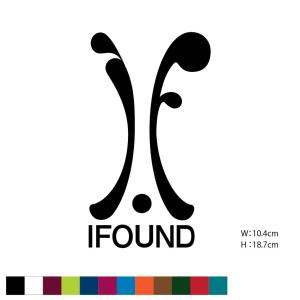 メール便可 / IF Logo Stickers