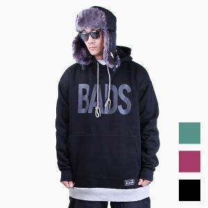 ダボ感 ビッグサイズ BADS バダス DEEP HOOD Black ブラック プリント コヨーテ...