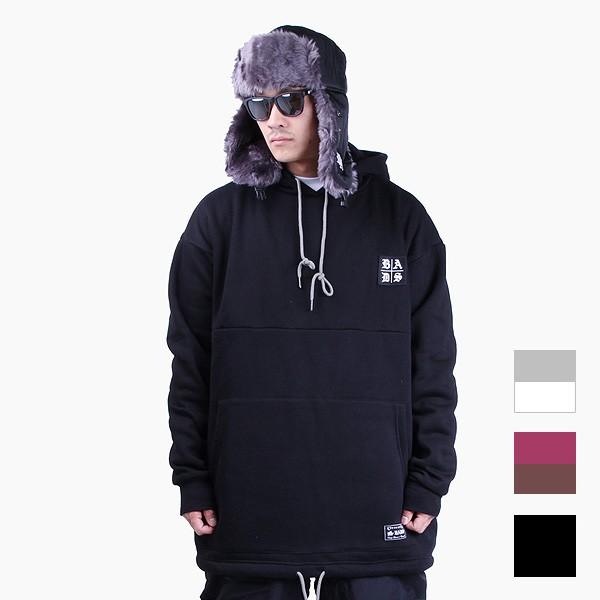 ダボ感 ビッグサイズ BADS バダス TUBE HOOD Black ブラック プリント コヨーテ...