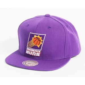 ミッチェル&ネス MITCHELL&NESS NBA フェニックス サンズ パープル NT979 TPC SUNS SNAPBACK スナップバック キャップ メンズ｜yorozwagon