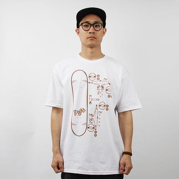 メール便可/ カナダ IFOUND アイファウンド Tシャツ ショートスリーブ Parts Tee ...