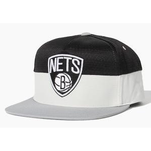 ミッチェル&ネス MITCHELL&NESS NBA ブルックリン ネッツ VL07Z MESH NETS STRAPBACK ストラップバック メッシュ キャップ メンズ｜yorozwagon