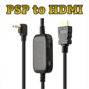 PSP HDMI出力 ケーブル 3m TV 出力 モニター 大画面 プレイステーションポータブル テ...