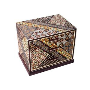 送料無料/未使用 ◇ ペルシャ 伝統工芸 ハータムカーリー/象嵌細工