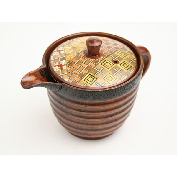 寄木細工ポット