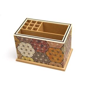 寄木細工レターラック（小）亀甲