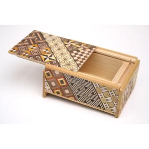 箱根寄木細工 秘密箱(からくり箱)4回仕掛けの詳細画像3