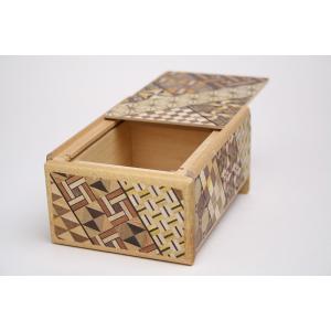 箱根寄木細工 秘密箱(からくり箱)4回仕掛けの詳細画像5