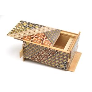 寄木細工 秘密箱21回仕掛け 4寸 小寄木の詳細画像1